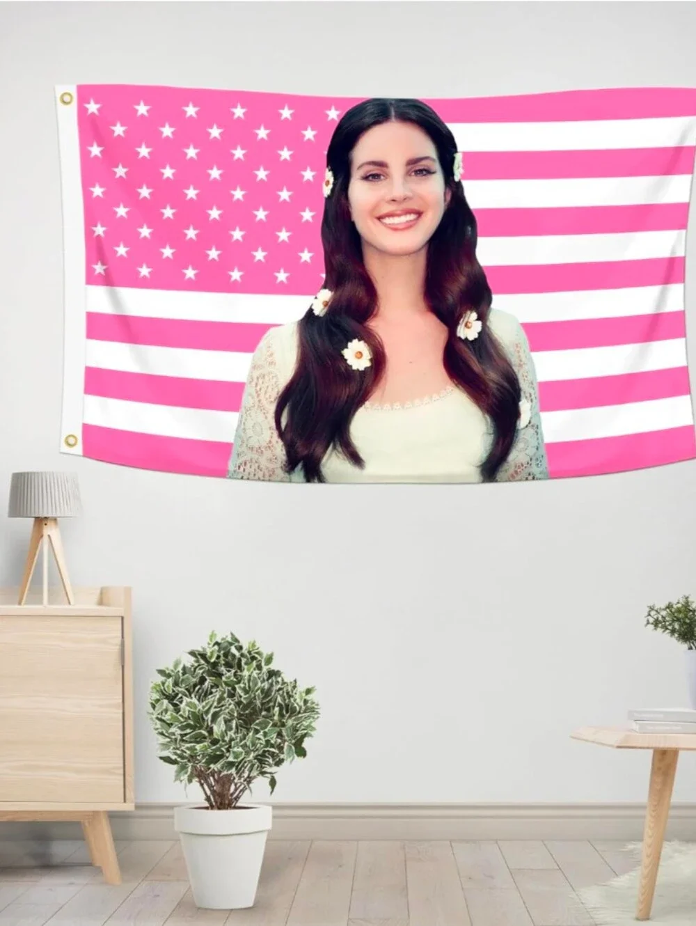 Lana Del Rey Wall Tapestry Flag